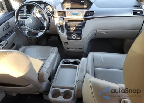 2012 Honda Odyssey Ex-L from USA, damaged, VIN 5FNRL5H65CB072497